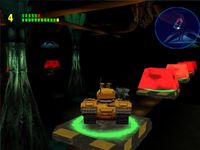 une photo d'Ã©cran de Tiny Tank sur Sony Playstation